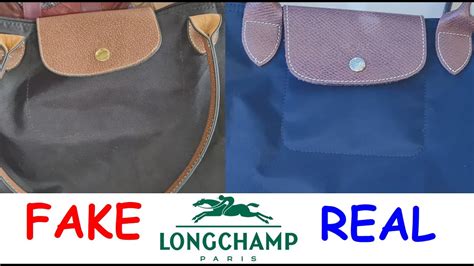 fake longchamp vs real